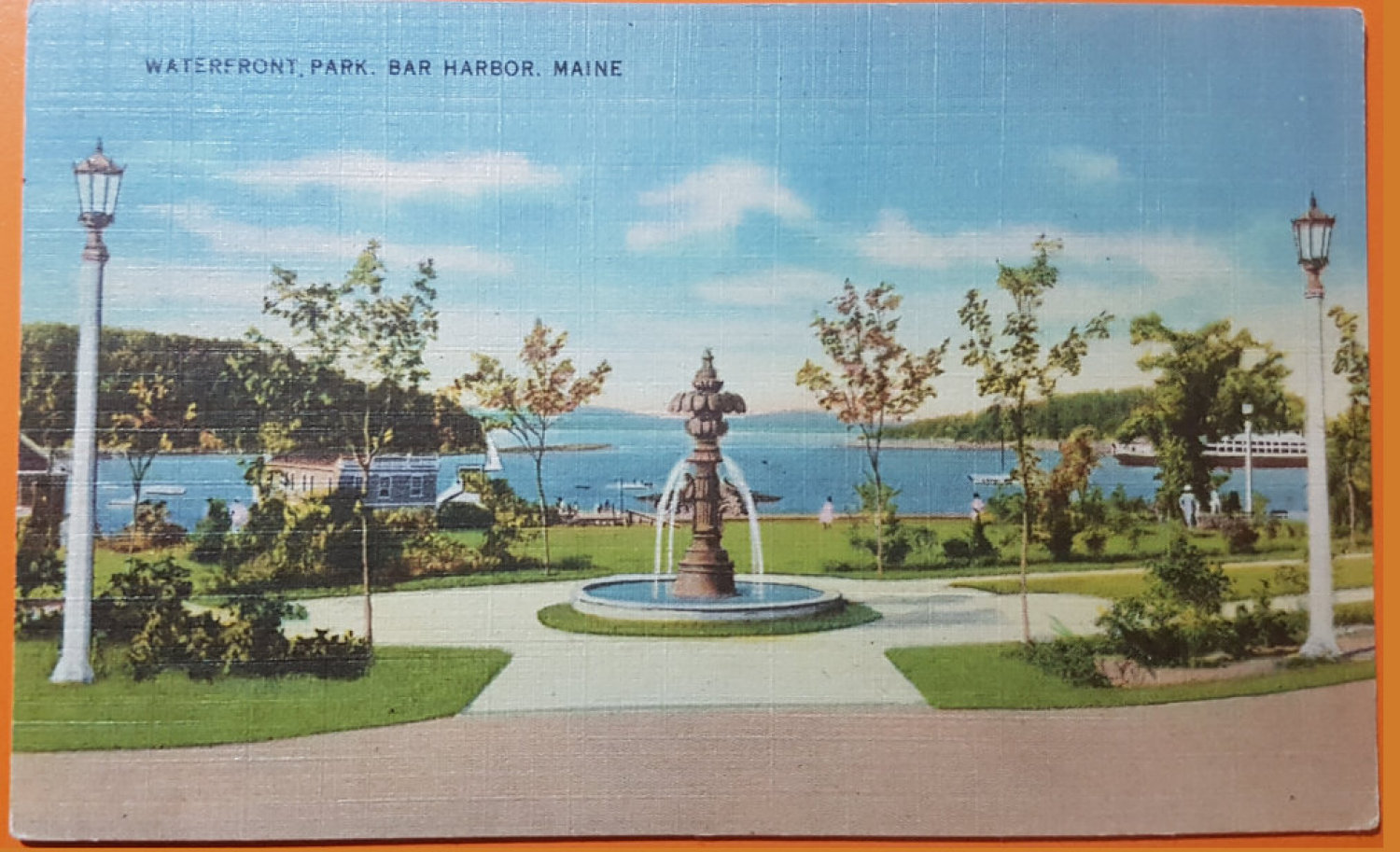 (image for) postcard USA - ME - Maine #0008